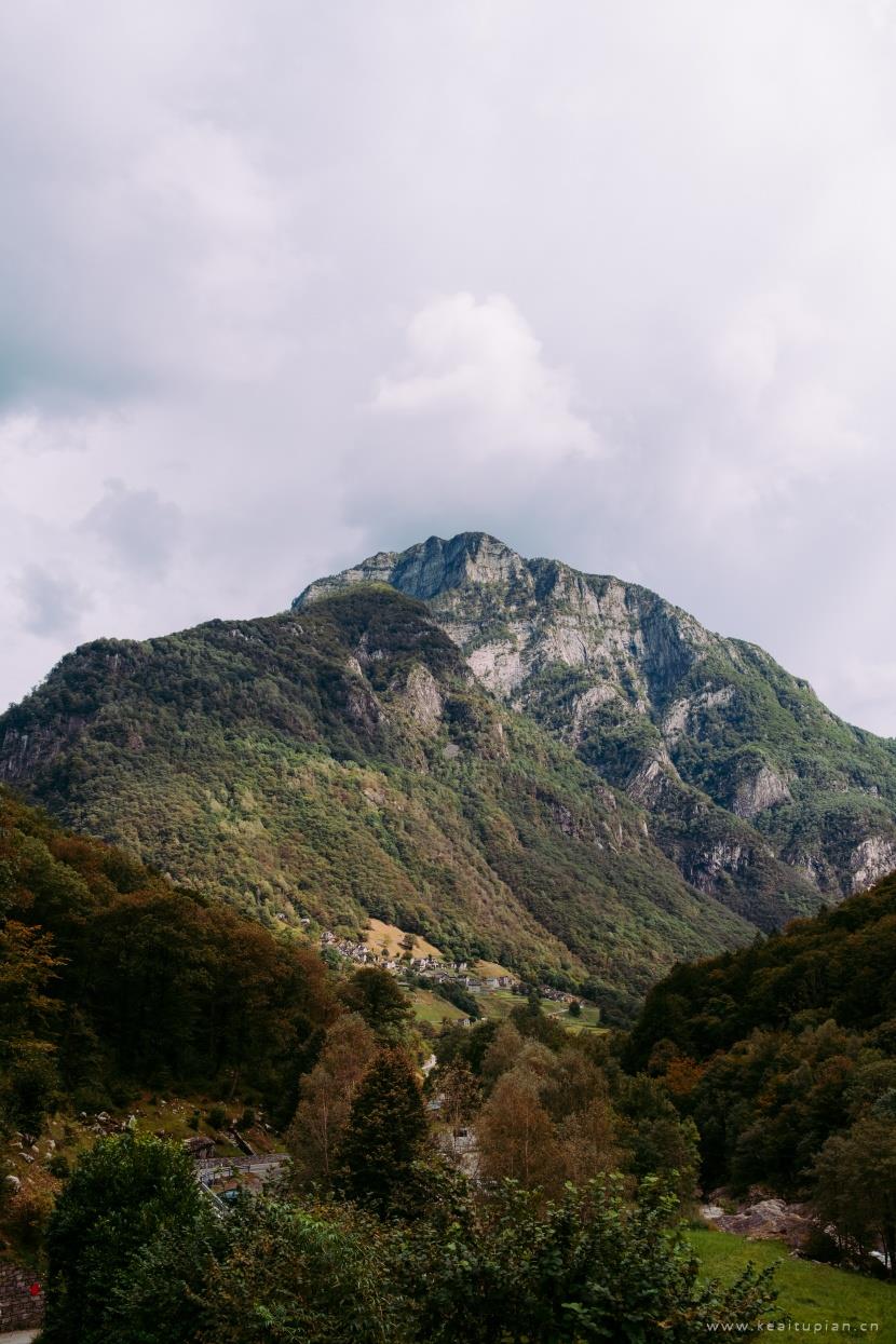超美陡峭的山脉图片大全