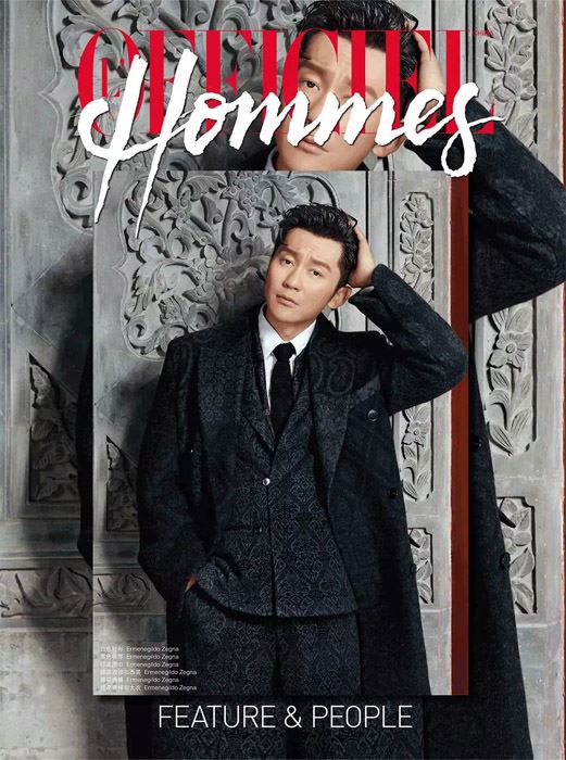 李晨复古时尚写真图片