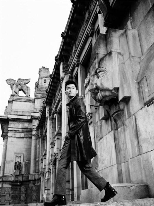 李晨时尚街拍魅力写真图片
