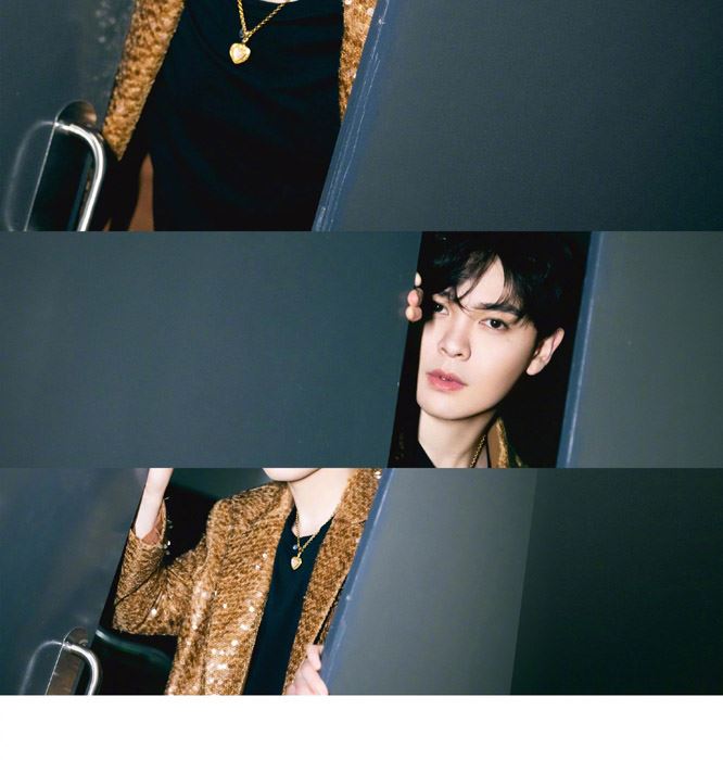 尤长靖楼梯间大片写真图片