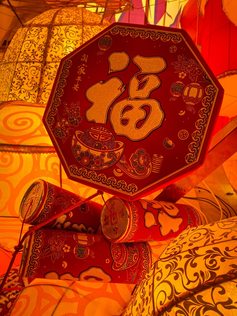 唯美喜庆的春节装饰元素图片大全