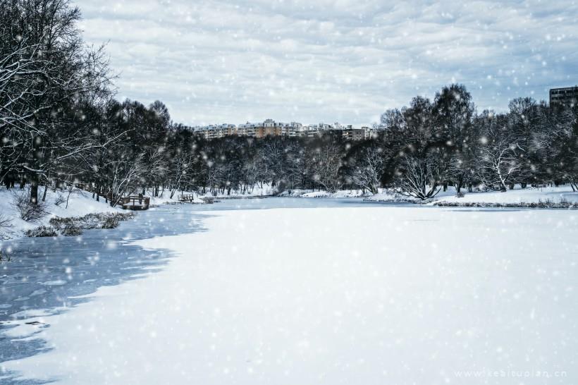 唯美冬季冰雪景色图片大全