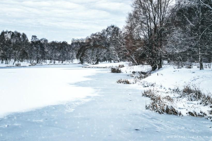 唯美冬季冰雪景色图片大全