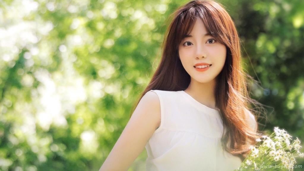 清新美女气质优雅图片