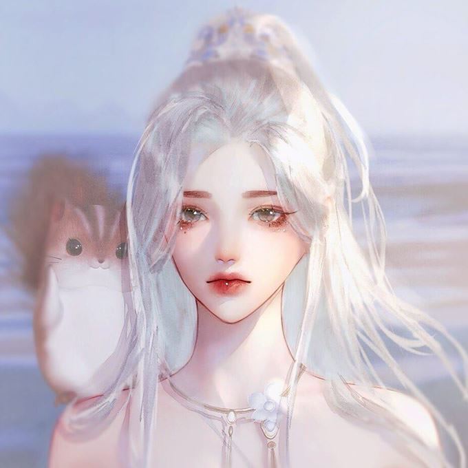 可爱动漫女孩头像图片