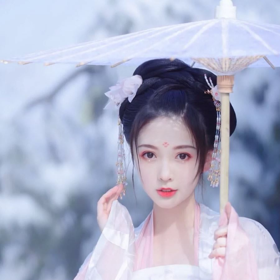 古风头像女可爱图片