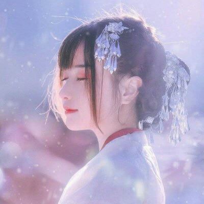 古风头像女可爱图片