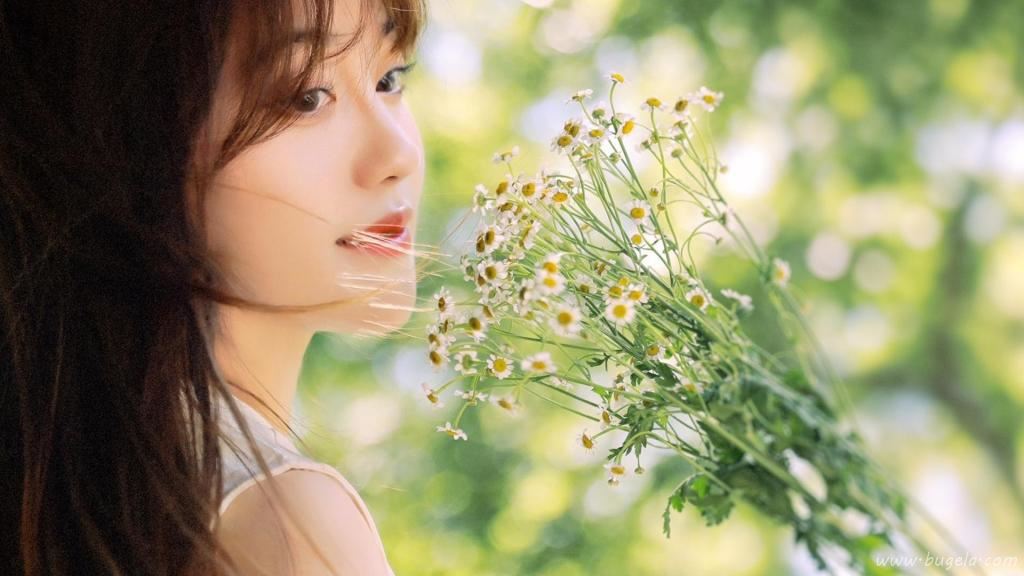 清新美女气质优雅图片