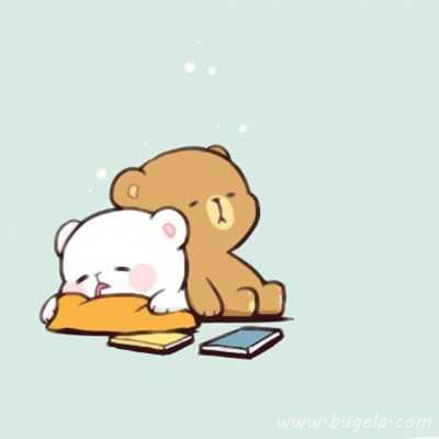 超萌卡通情人头像图片