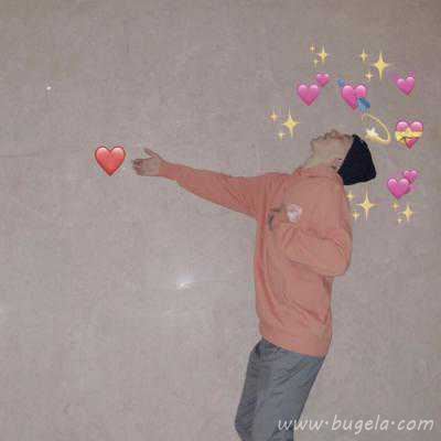 漂亮的情人比心头像图片