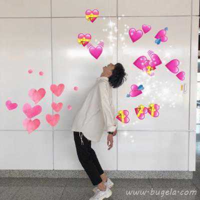 漂亮的情人比心头像图片