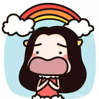 呆萌乖巧的卡通恋人头像图片