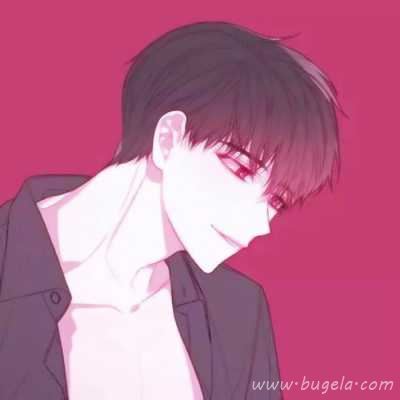 动漫版的红色系情头一男一女头像图片