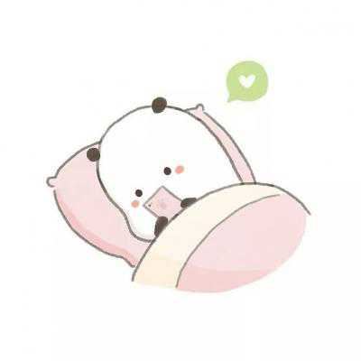 呆萌乖巧的卡通恋人头像图片