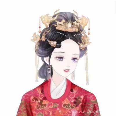 漂亮的古风结婚情头头像图片