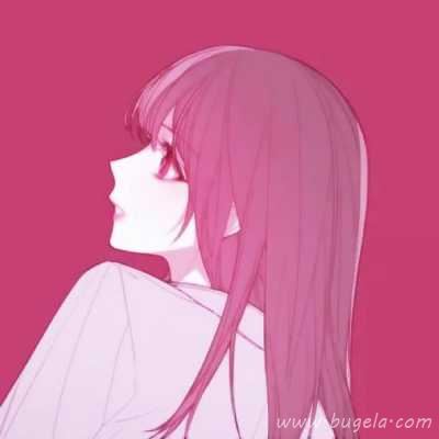 动漫版的红色系情头一男一女头像图片