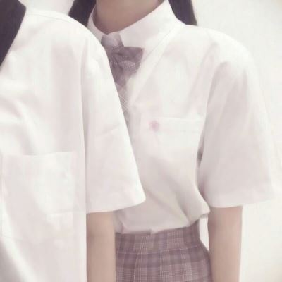黑色jk情侣头像制服 个性qq情侣头像图片