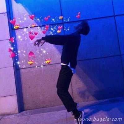 漂亮的情人比心头像图片