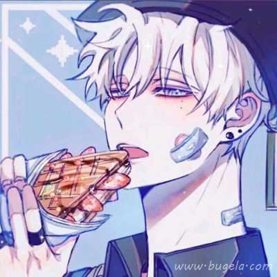 卡通伴侣姐妹一对两张头像图片