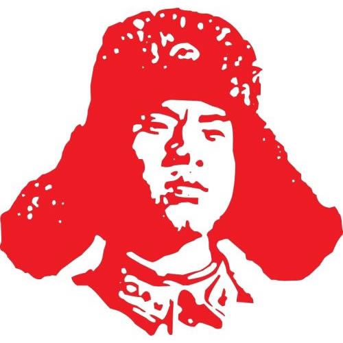 雷锋头像简笔画图片