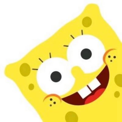 派大星吐水情侣头像一对 海绵宝宝图片