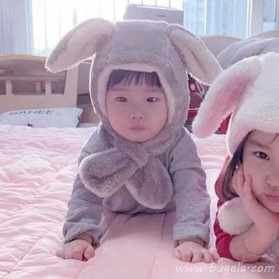 萌娃情头一男一女可人头像图片