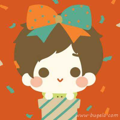 呆萌乖巧的卡通恋人头像图片