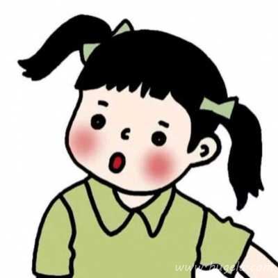 软萌可人的情人卡通头像图片