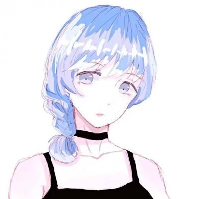 情侣头像亲女生额头动漫 二次元图片