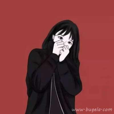 动漫版的红色系情头一男一女头像图片