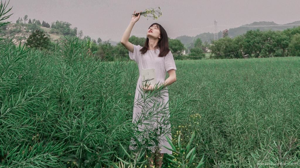 清新自然系美女图片