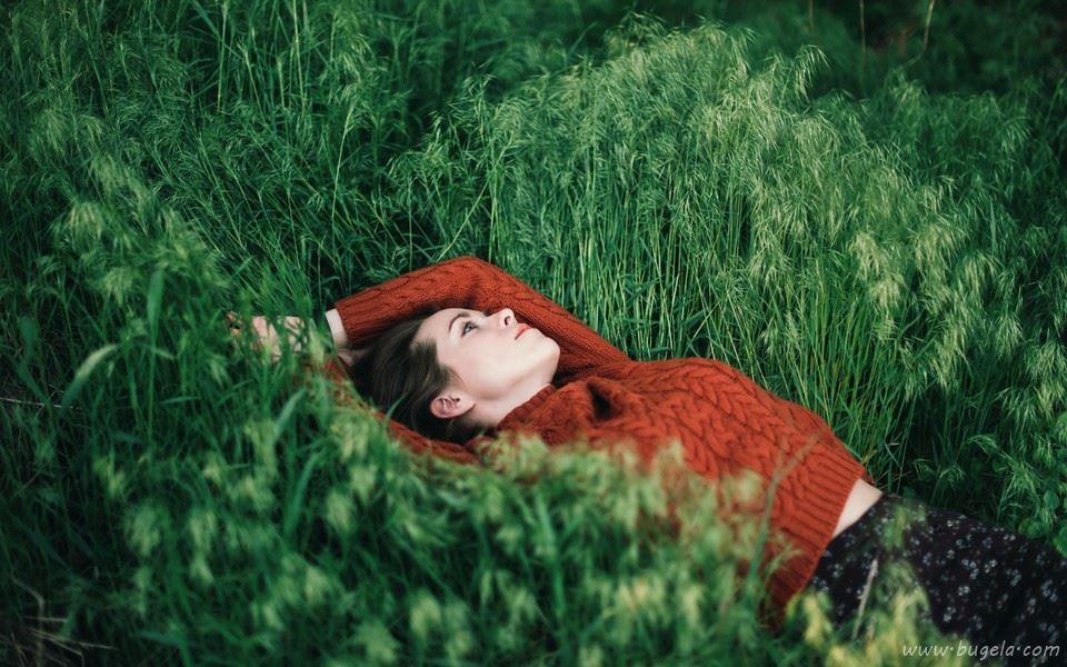 气质美女唯美意境摄影图片壁纸