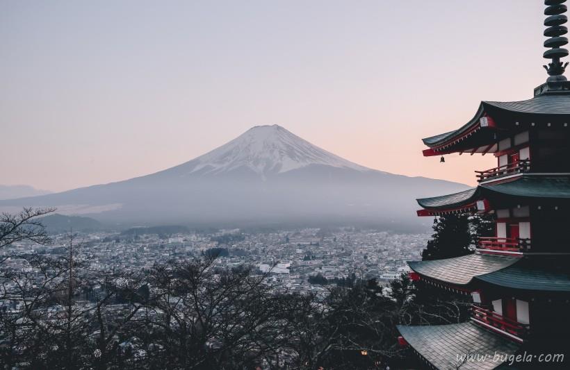 漂亮的日本富士山自然风景图片大全