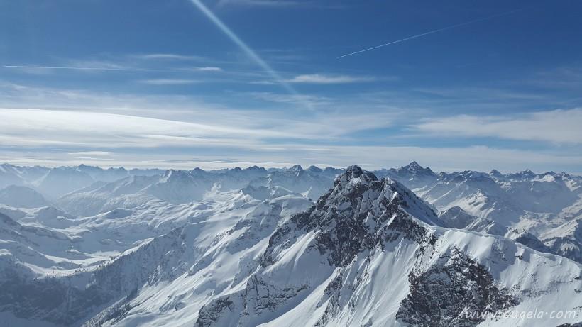 唯美巍峨秀丽的雪山图片大全