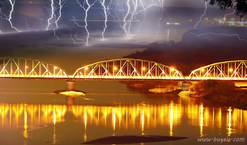 唯美自然界恐怖的闪电风景图片大全