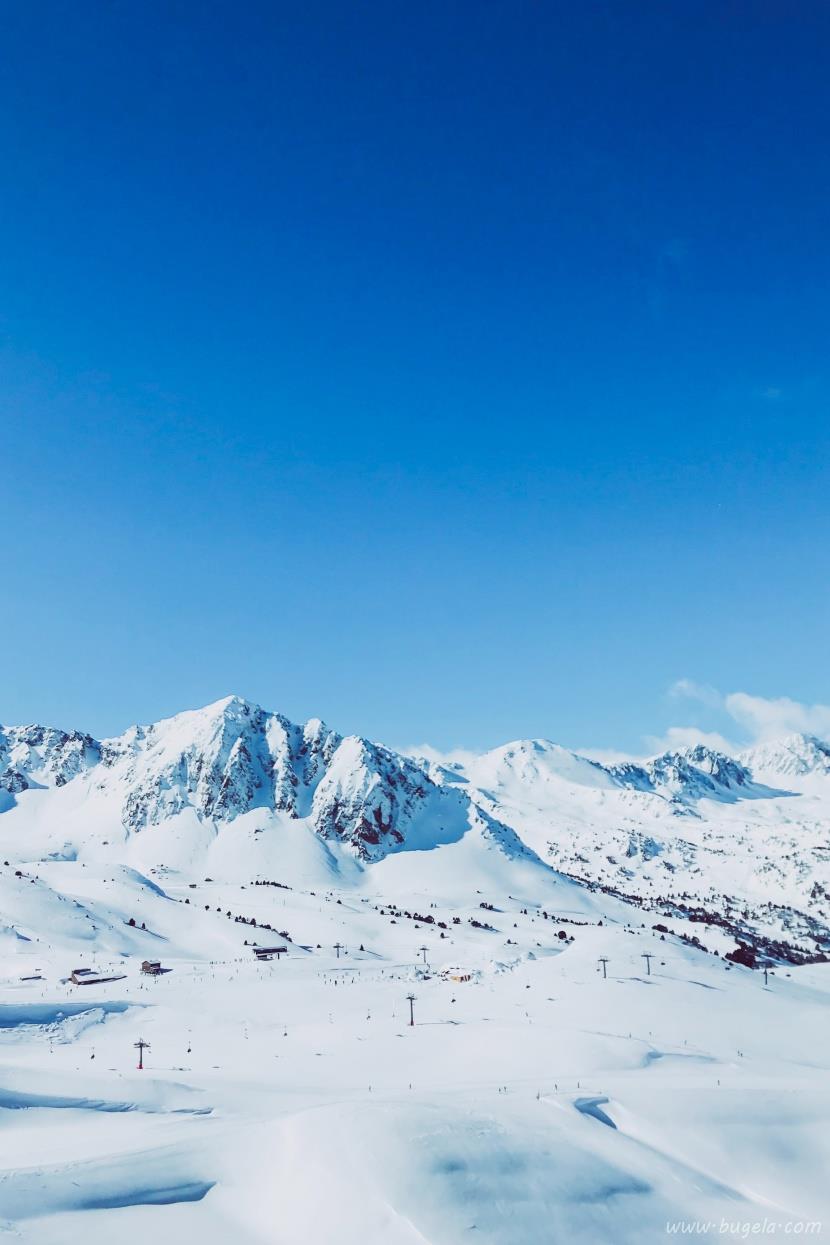 唯美巍峨秀丽的雪山图片大全