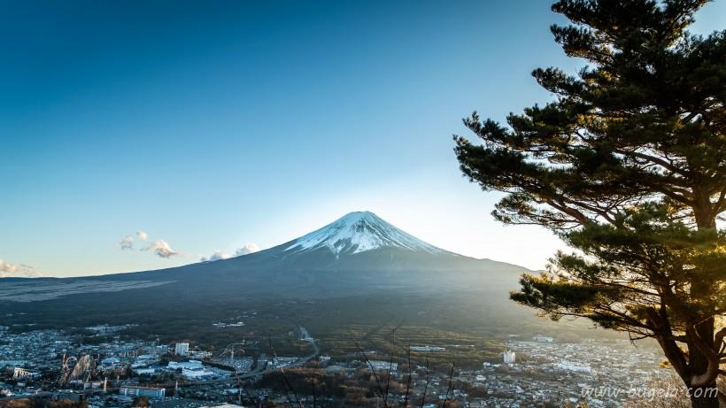 漂亮的日本富士山自然风景图片大全