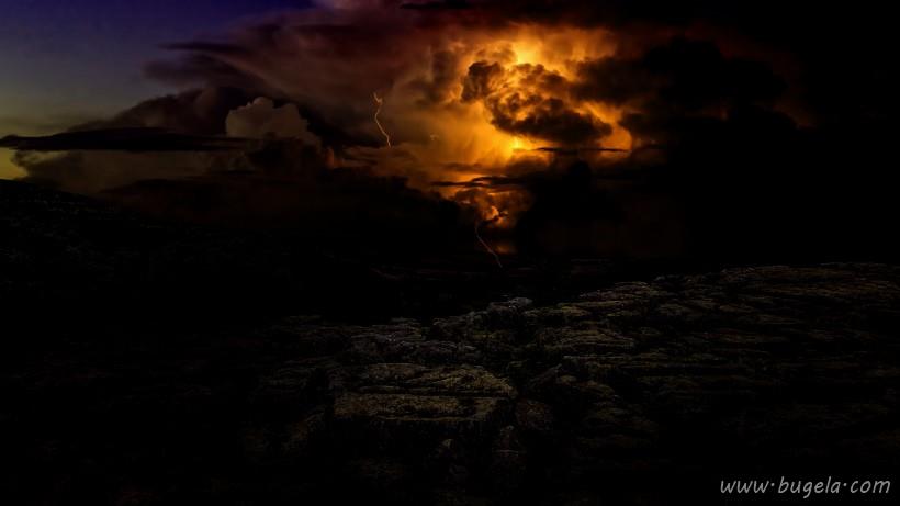 唯美自然界恐怖的闪电风景图片大全