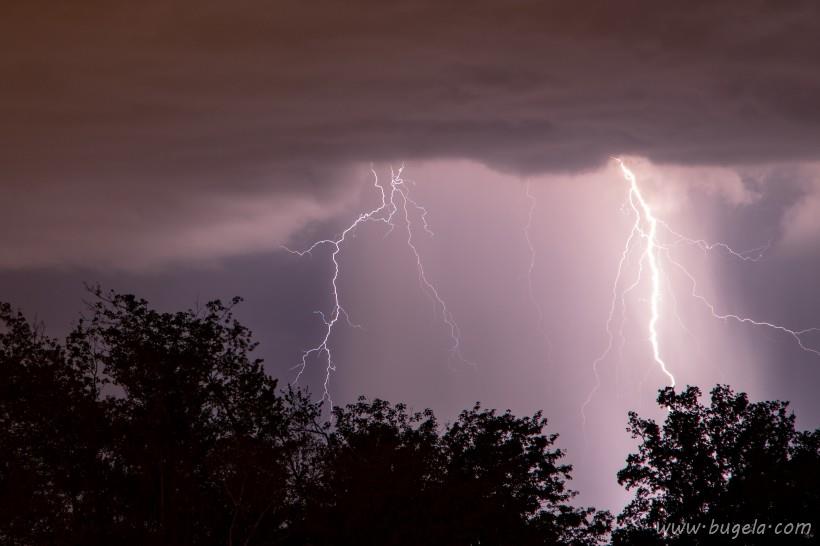 超美让人震撼的闪电风景图片大全