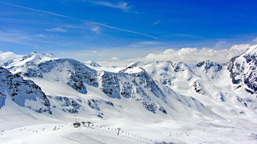 唯美巍峨秀丽的雪山图片大全