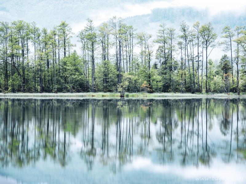 唯美平静的湖泊图片大全