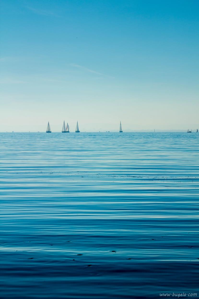 超美风平浪静的海面图片大全