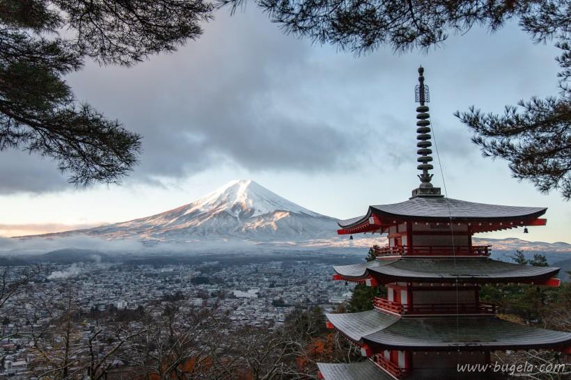 漂亮的日本富士山自然风景图片大全