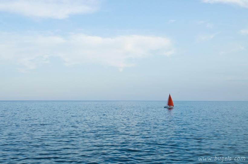 超美风平浪静的海面图片大全