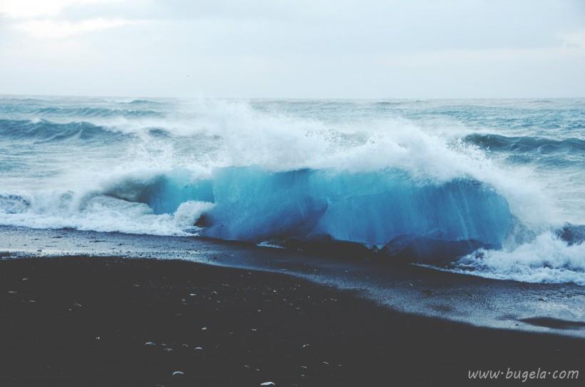 超美波涛汹涌的海浪风景图片大全
