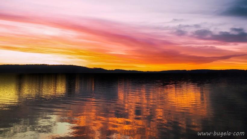 超美海边的晚霞图片大全