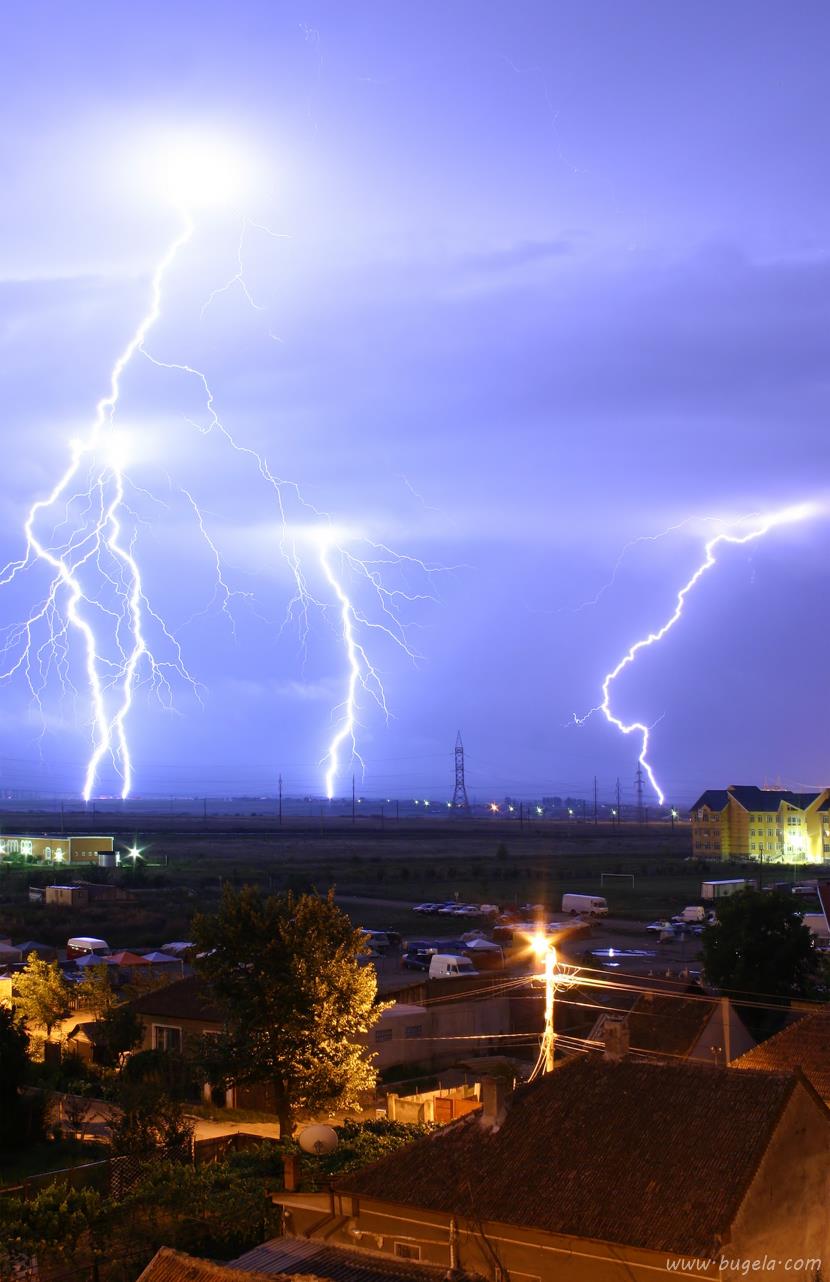 好看恐怖震撼的雷电风景图片大全