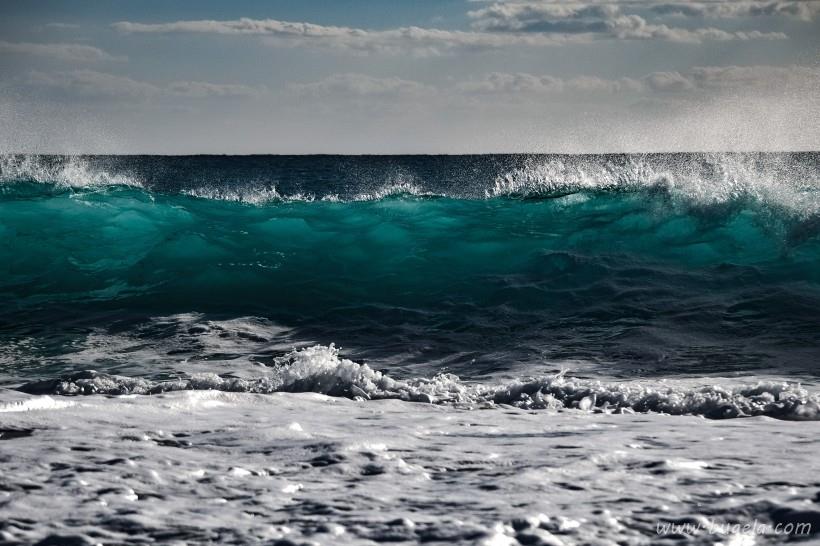 超美波涛汹涌的海浪风景图片大全