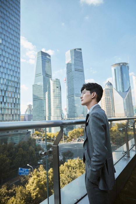 张翰时尚都市型男写真图片