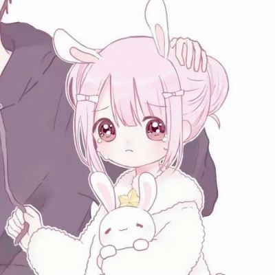 情侣头像小孩扎辫子 微信情侣头像图片